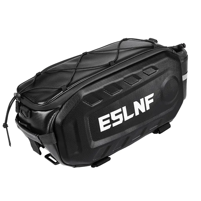 Hard Shell Bike Bag | 17L Waterproof Storage for MTB & Road Large Capacity Bike Rack Bag | Waterproof Hard Shell for All Rides bicycle