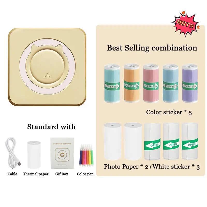 Macaron yellow- Complete Set