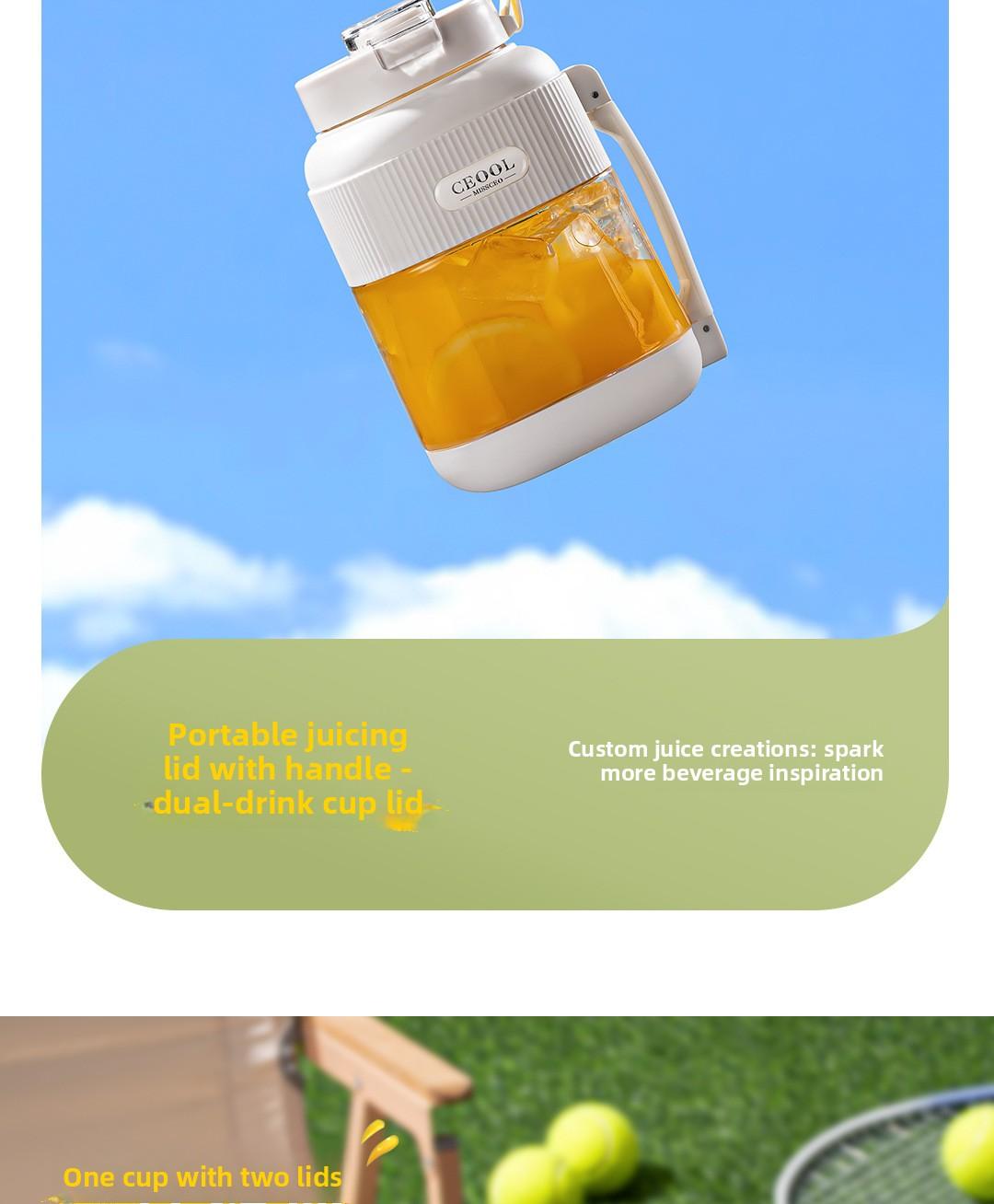 CEool Portable Blender, Cordless Personal Juicer Cup, Multifunctional Fruit & Ice Crushing Blender for Home and Travel