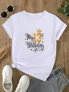 Official T-Shirt for a 13-Year-Old Birthday