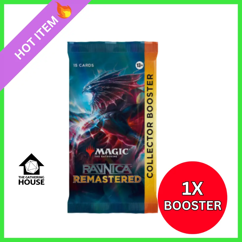 1x, 2x, 3x Ravnica Remastered - Collector Booster Packs - (RVR) MTG - Magic the Gathering