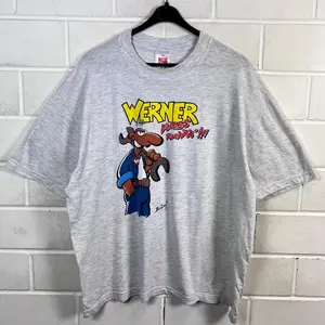 Vintage Werner Beinhart T-Shirt Size XL Tshirt Comics German Comic Series 90s Trendding , Tshirt  ,Unisex Classic Tee , Retro Tee , Gift for her