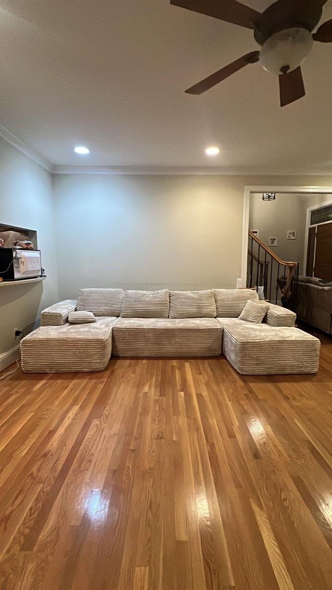 Item: Beige Plush Corduroy