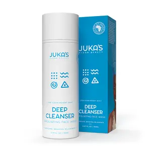 Juka's Deep Cleanser -Exfoliating, Night Routine