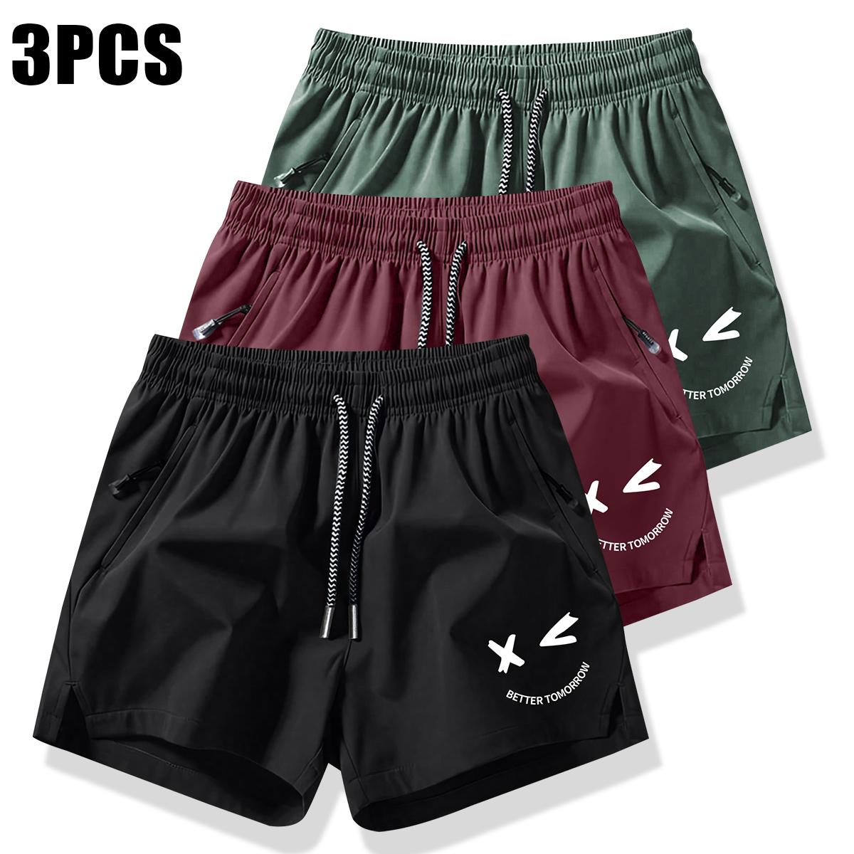 Men's Shorts - Casual Shorts For Running And Workout - Breathable Fabric, Quick-Drying - For Men - Suitable for Sports & Fitness - Great Gift for Active Guys