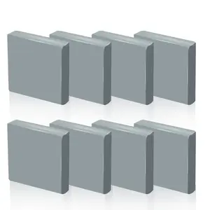 Kneaded Erasers for Artists, Large Size Grey Kneadable Eraser, Absorbent Kneaded Eraser for Art Supplies, Charcoal Pencils, Sketching Supplies (8 Pack)