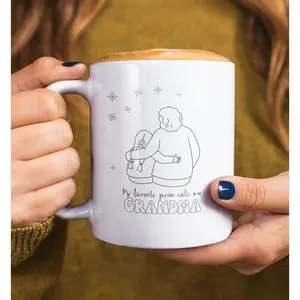 Personalized Christmas mug gift, grandma Christmas mug, mimi's xmas mug, custom Christmas mug, Christmas Movie Mug, gift for nana with name