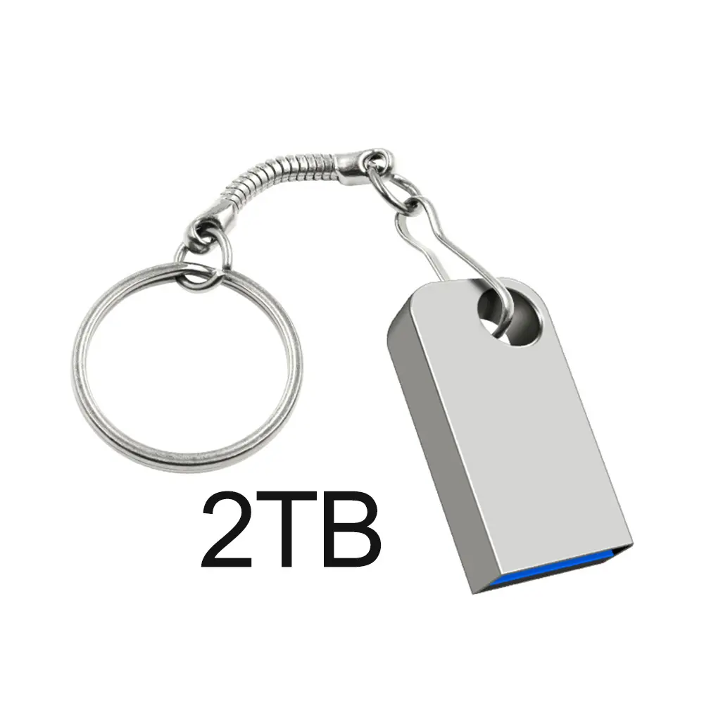 Super Mini Metal USB 3.0 Flash Drives - 128GB/512GB/2TB Waterproof, Portable Data Storage U Disk with External USB Memory, Usb Flash Drives