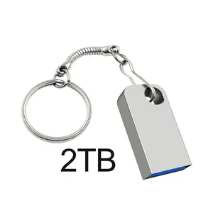 Super Mini Metal USB 3.0 Flash Drive - 128GB/512GB/2TB Waterproof Portable Data Storage U Disk with USB External Memory