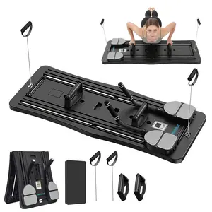 4-in-1 Fitness Board Multi Group Adaptation Full Body Training Multi Modes Durable Safe Exercise Comfortable Rebound