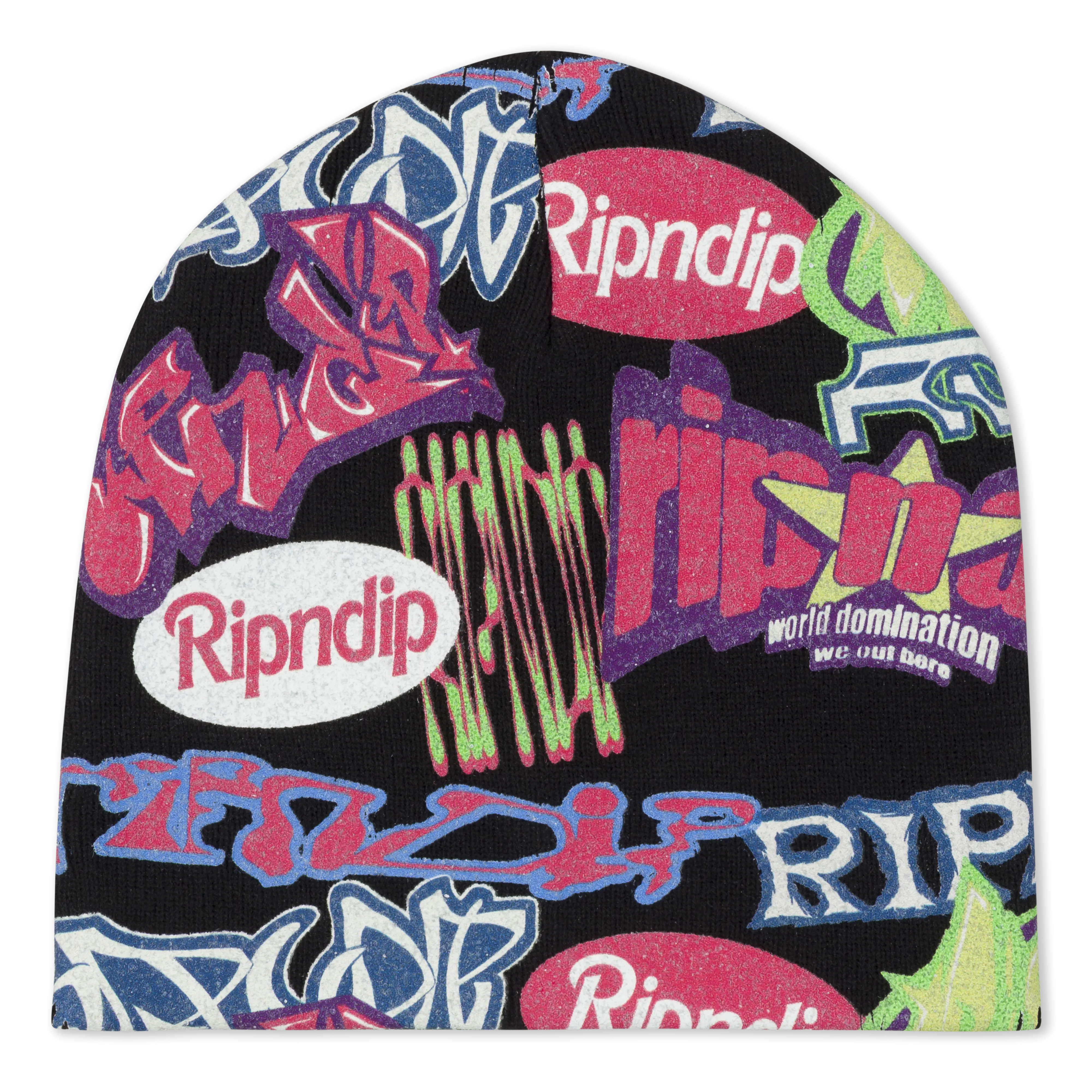 Out Here Tour Skull Beanie (Multi)