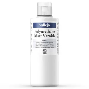 Acrylicos Vallejo VJP27651 200 ml Polyurethane Matt Varnish Paint