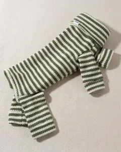 Charli Green + Ivory Dog Onesie