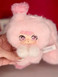 Zaza Soft Little Cloud Plush Bag Charm ~ Choice of 8 ~ Liquid Glitter Eyes NEW