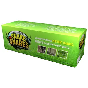 Snake Fence for Yard, 100 ft. Snake Trap and Fence-Style Snaring Kit