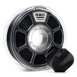 R3D PLA 3D Filament 1.75mm, 0-370 mm/s High-Speed Printing, Dimensional Accuracy +/- 0.02mm, 1KG (2.2lbs) Clear Plastic Spool 3D Printing Filament (Basic color)