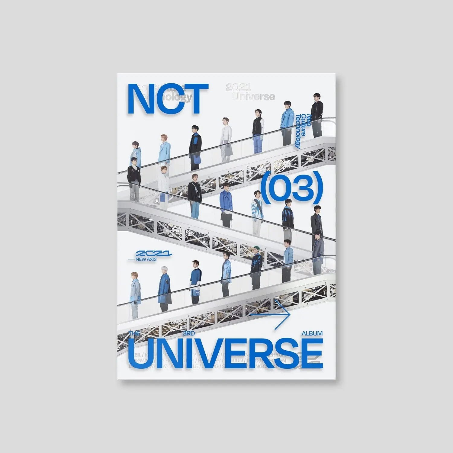 NCT - The 3rd Album 'Universe' [Photobook Ver.] Compact Disc (CD) with Booklet, Postcard, Concept Photocards, Poster, Stickers