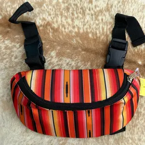 Southwestern Print Cordura Nylon Western Saddle Horn Pouch