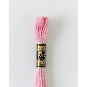 DMC Embroidery Stranded Thread - Six-Strand Embroidery Floss - 3689 - Pale Orchid