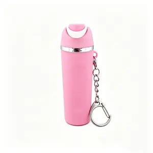 B Trending Multi-Color Lip Balm Keychain - Owala-Style Water Bottle Charm, Durable Portable Chapstick Holder for Owala Lovers & Gen Z Everyday Use