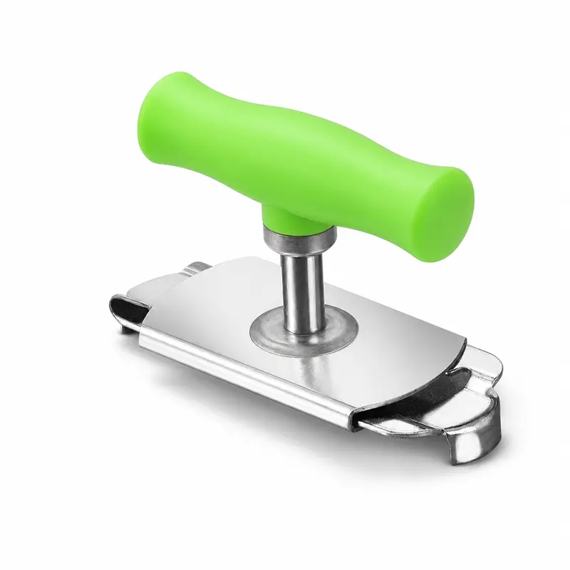 2PC Adjustable Stainless Steel Jar Opener - Manual Lid Removal Tool with Adjustable Clamp, Toothed Rail, 1.2-3.7in Clamp Range, 3.7 in Kitchen Gadget for Seniors (Random Color)
