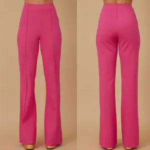 HIGH WAIST FASHION PANTS - ZIPPER IN THE BACK