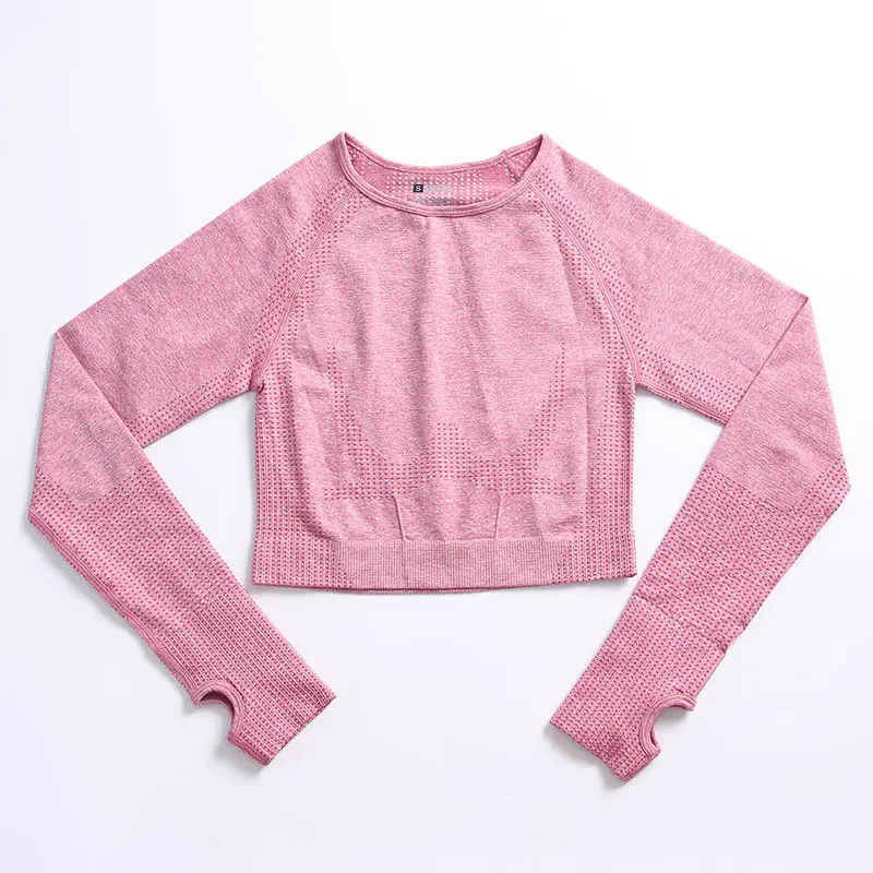 Pink long sleeved shirt
