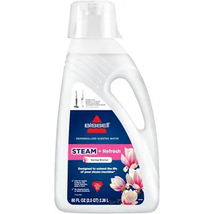 80oz Spring Breeze Steam Mop Cleaning Solution – Fresh Scent Floor Cleaner for Steam Mops & Hard Surfaces