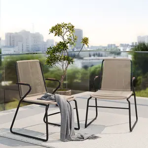 Moonstone Dining Chairs Set of 2 Modern Kitchen Chairs for Dining Room, Upholstered Seat, Sturdy Wood Legs, Easy Assembly, 2-Pack for Home Kitchen Living Room Furniture, Dining Room Chairs for Kitchen, Dining Room, Living Room