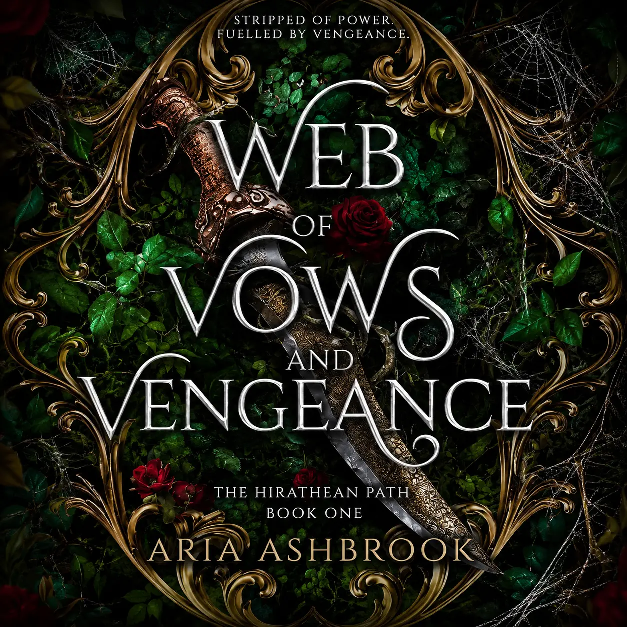 Web of Vows and Vengeance: A Dark Enemies-to-Lovers Romantasy | Slow Burn Fantasy Romance with Deadly Trials & Magic | The Hirathean Path Book 1