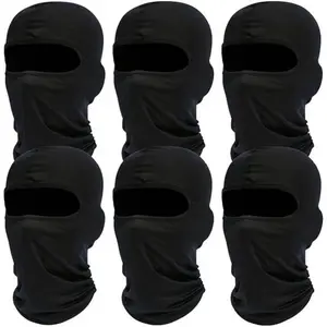 6/9 Pack Neck Gaiter Bandana Face Mask Cooling Gator Mask Ski Neck Scarf Breathable Face Cover Balaclava
