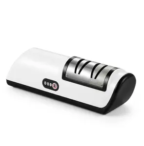 Professional Electric Sharpening Tool - USB-C Fast Charging w/ Storage Case | 20° Precision Edge for Damaged Edges, Ceramic & Multi-Purpose Tools | Essential for Camping & Kitchen