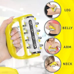 Compact Muscle Roller, Muscle Roller Stick, Muscle Relaxation Massager, Handheld Muscle Massage Tool, Portable Muscle Massagers, Fitness Equipment for Home Gym, Gym Accessories
