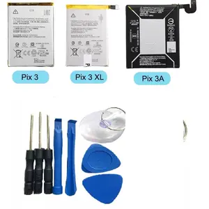 Battery for Google pixel 3 phone / Google Pixel 3A  Battery / Google Pixel 3XL Battery / Google Pixel 3A XL Battery with screwdriver tools kit