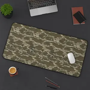Vintage Everything Bottomland Camo Mousepad Sitka Waterfowl Hunting Camouflage 3mm Neoprene Non-slip Gaming Study Desk Mat Customizable Size 12x18 12x22 32x16