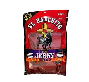 HOT!  Fuego El Ranchito Crunchy Beef Jerky Net Wt. 2 oz