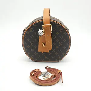 Pre-owned Louis Vuitton Hard Round Cake Shoulder Bag 17*8*16cm th260311109