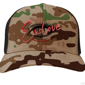 EvolovE Camo Trucker Hat