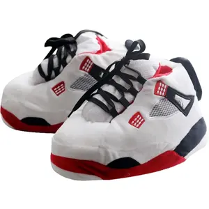 Unisex Raz Plush Warm Sneakers Slippers with Soft Furry Anti-Slip Design - Flipflop, Footwear
