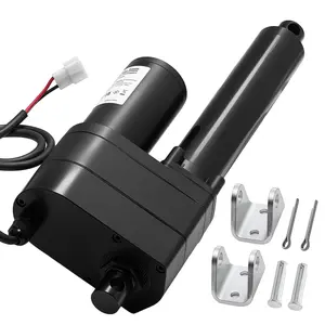 VEVOR 12V Linear Actuator, 7.87 Inch Ultra Heavy-Duty 2023lbs/9000N Linear Motion Actuator, IP65 Waterproof 0.2"/s with Mounting Brackets for Industrial Machinery Vessels, Heavy Lifting Systems