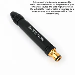 High Pressure Water Gun Cleaner with 360 Degree Rotating Nozzle, 3 Spray Modes Metal Material, Ideal for Car Wash Garden Irrigation Pet Care, Car Wash Sprayer, Car Wash Equipment