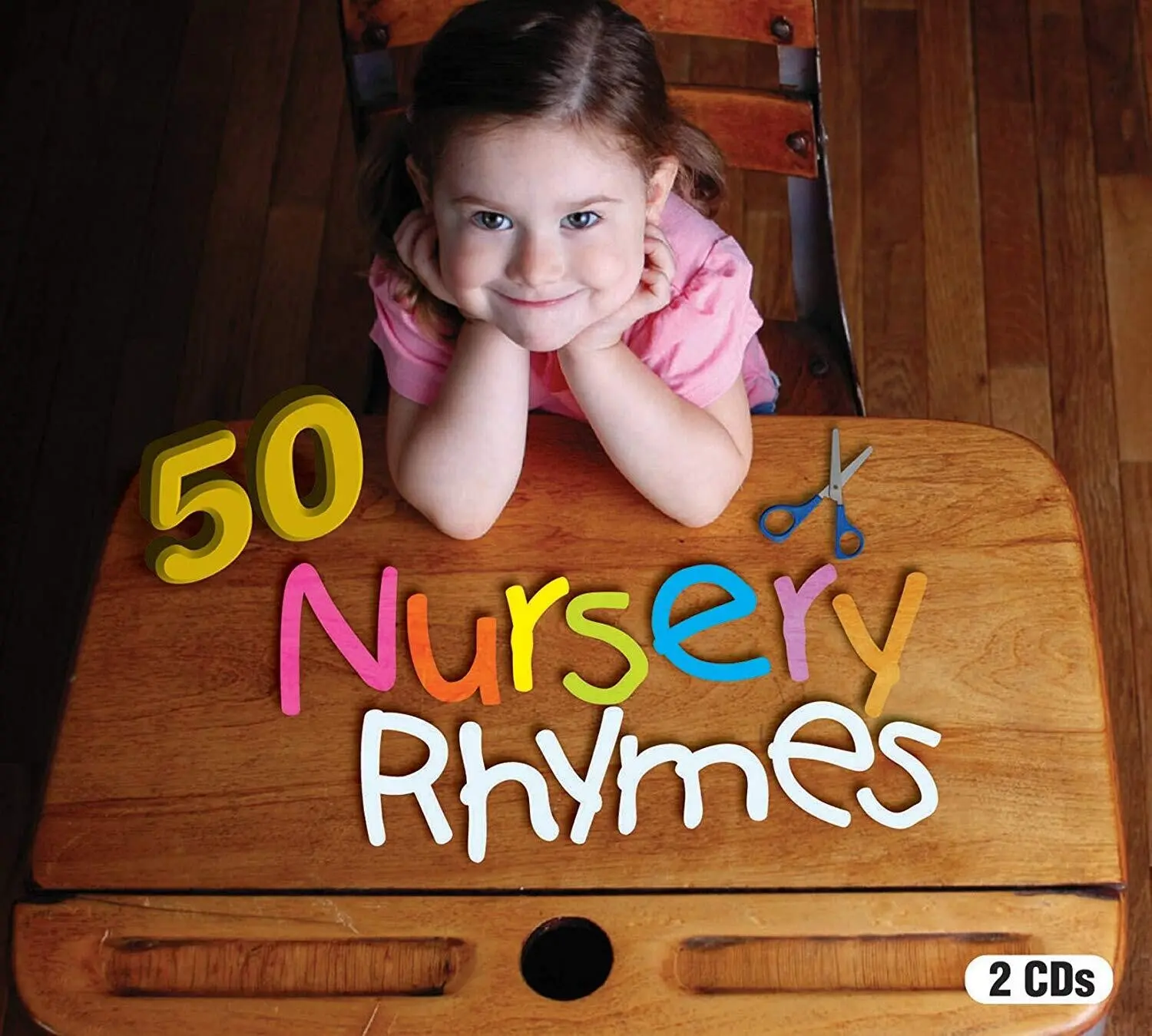 EvoKids Nursery Rhymes CD - 50 Tracks, Including Alphabet Song