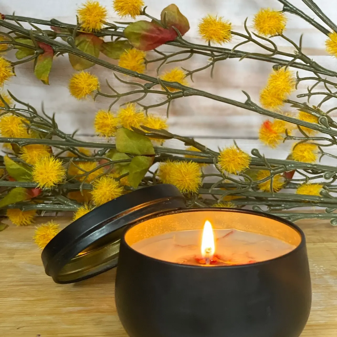 Cedar and Oien’kwa’on:we Candles  - Native American handcrafted natural non-gmo organic ethically sourced