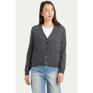 Lorna V Neck Pocket Front Cardigan