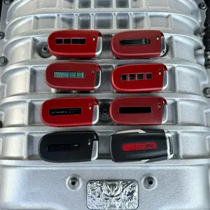 Red Luxury Key Shell for a Fashionable HighEnd Look