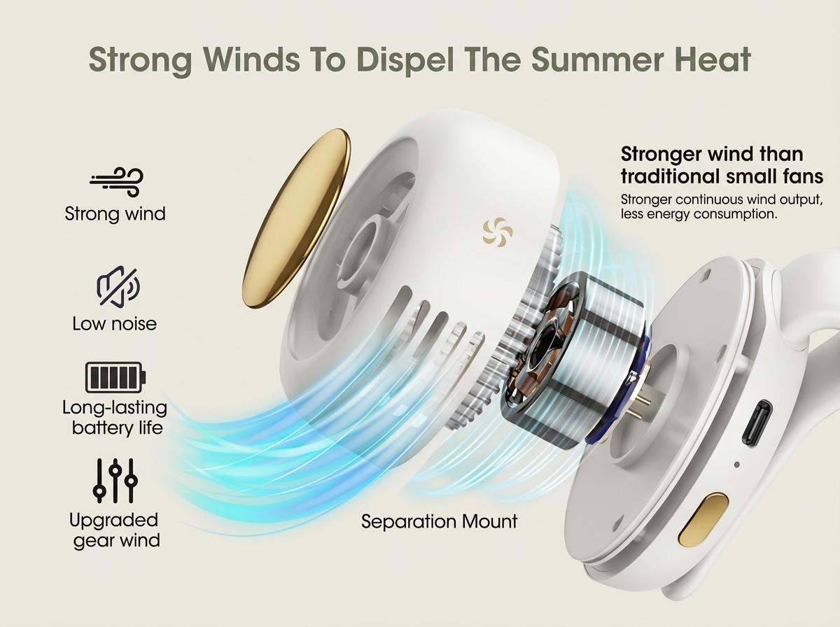 Westdeer Portable Silent Mini Bladeless Electric Fan,Adjustable 3-speed Suspended Waist Fans,Phone Cooling Fan,Personal Fan,Rotating BodyFan Suitable for Outdoor Travel,fathersdaygift,rechargeable personal fan,handheld turbo fan,Perfect Gift Westdeer Portable Silent Mini Bladeless Electric Fan,Adjustable 3-speed Suspended Waist Fans,Phone Cooling Fan,Personal Fan,Rotating BodyFan Suitable for Outdoor Travel,fathersdaygift,rechargeable personal fan,handheld turbo fan,Perfect Gift