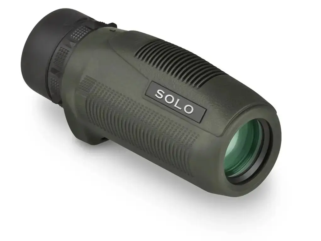 Vortex Solo 10x25 Compact Monocular with Rubber Armor and Secure Non-Slip Grip - Fully Multi-Coated for Quality Outdoor Viewing S105