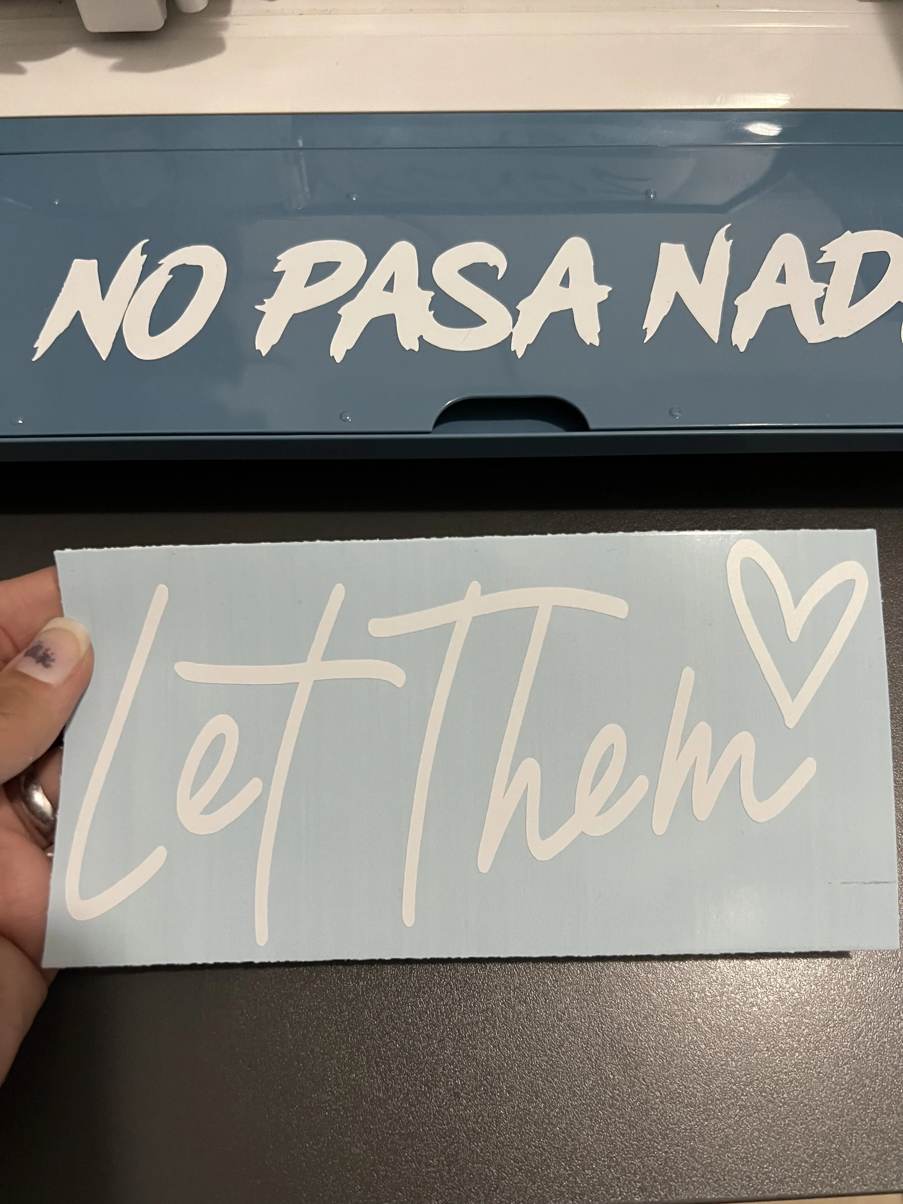 Let Them car/window/wall decal