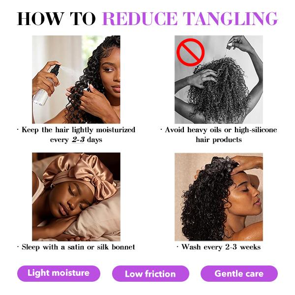 Deep Wave Feather Crochet Human Hair for Mircale Knots Human Hair Bundles Pre- Separeted 50g/ Bundle- Knotless Boho Braids, 5-6 Bundles for Full Head SpringStatements