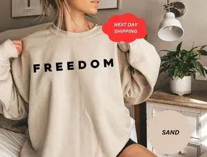 Freedom Shirt, Freedom Sweatshirt, Hoodie 2025 Casual Style;Retro Styles